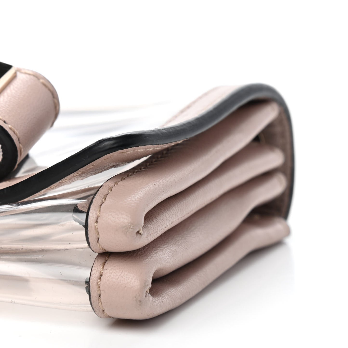 PVC Nappa Naked Mini Va Va Voom Shoulder Bag Poudre