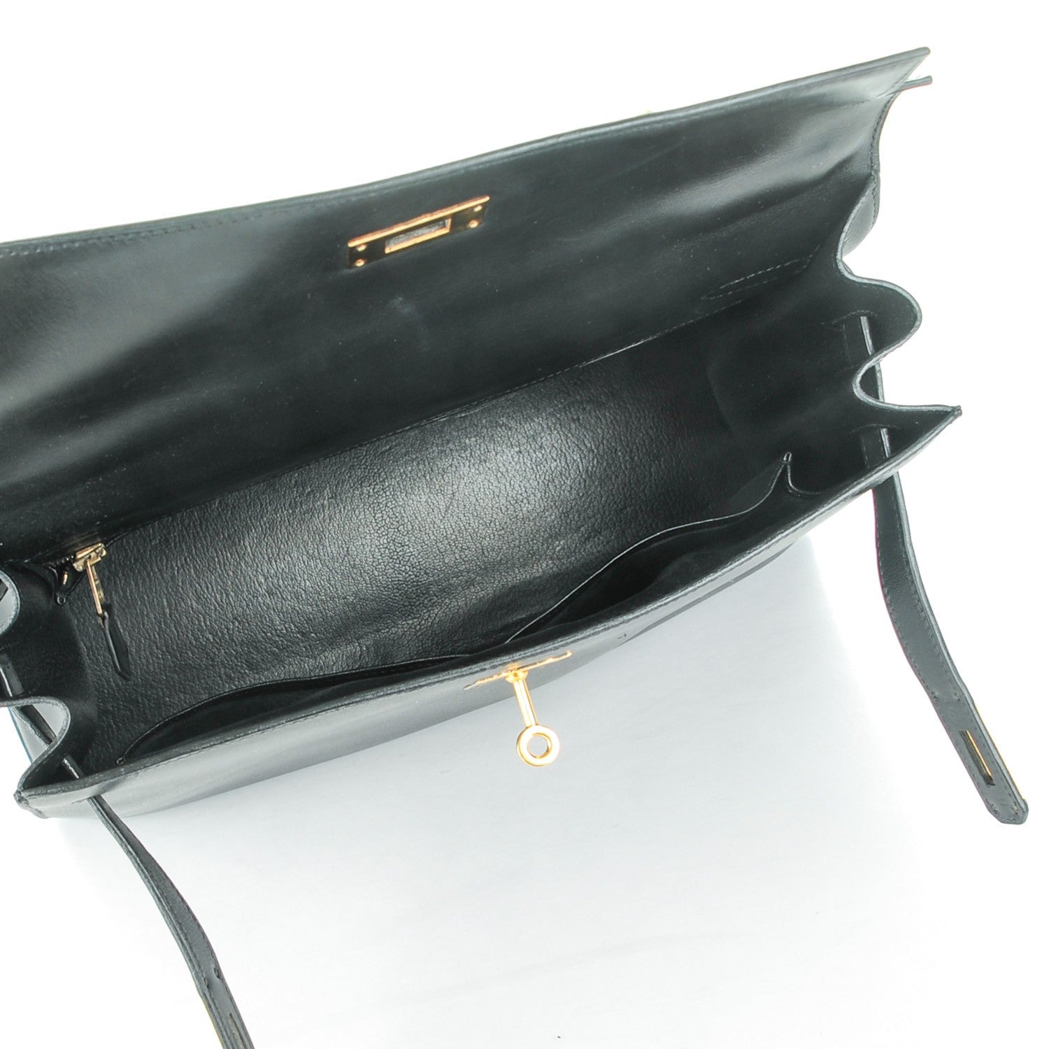 Hermes Box Kelly Sellier 32 Black 7 of 26