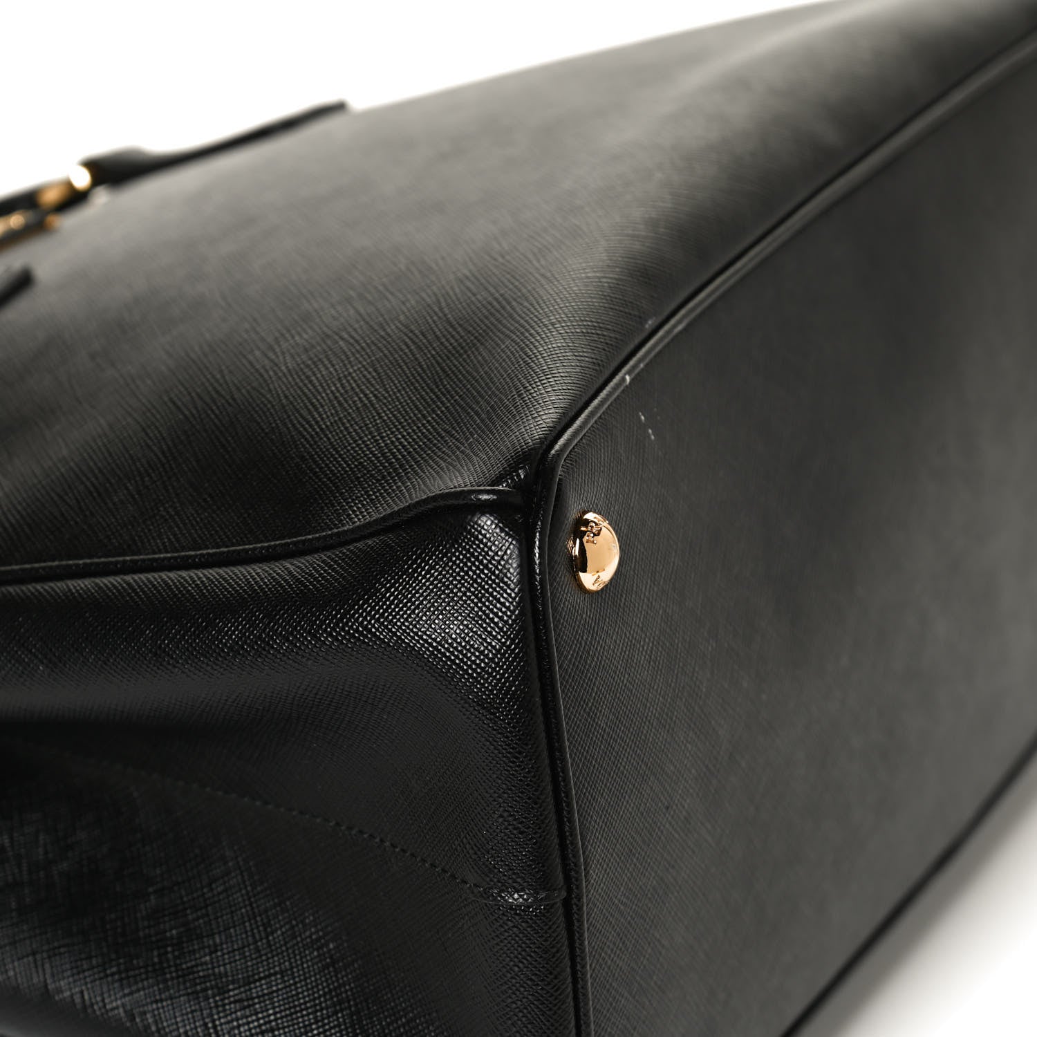 Prada Saffiano Medium Galleria Double Zip Tote Black 11 of 11