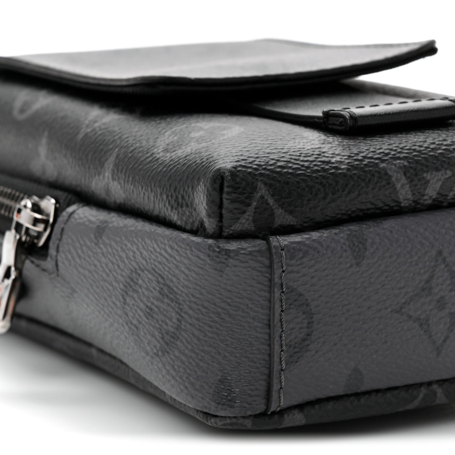Louis Vuitton Monogram Eclipse Reverse Double Phone Pouch NM 8 of 9