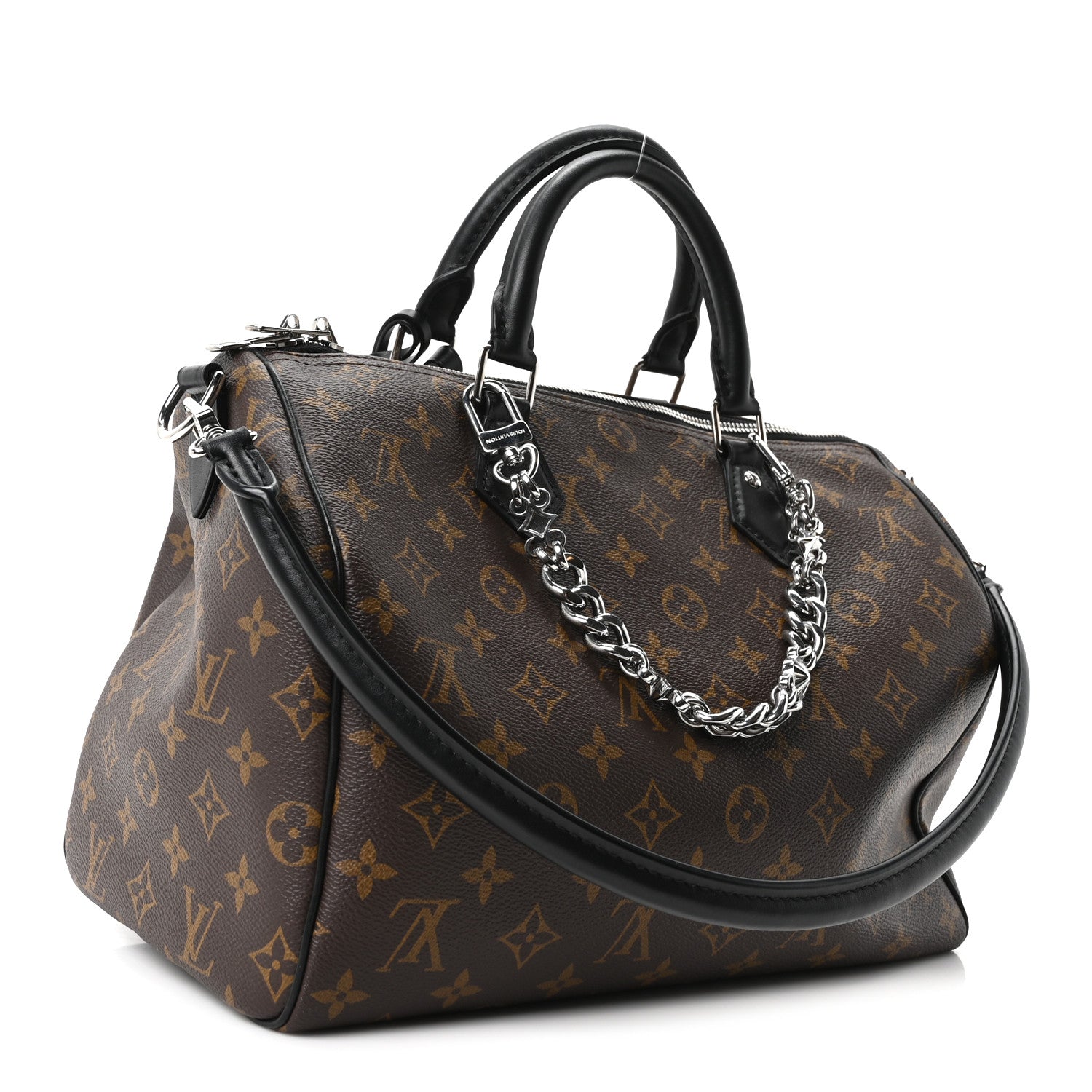 Louis Vuitton Monogram Speedy Soft 30 Dark 3 of 9
