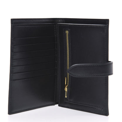 Celine Grained Calfskin Medium Multifunction Strap Wallet Black 5 of 7