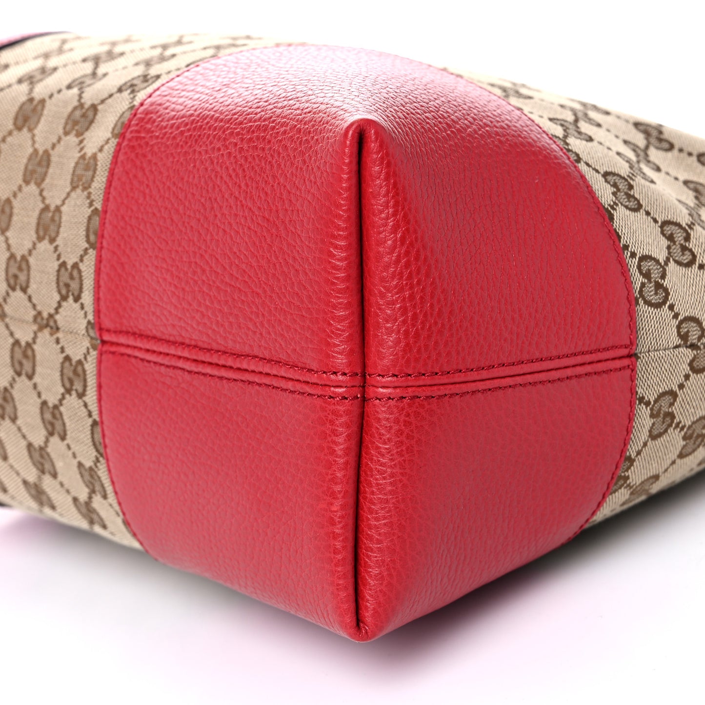 Monogram Medium Bree Shoulder Bag Red