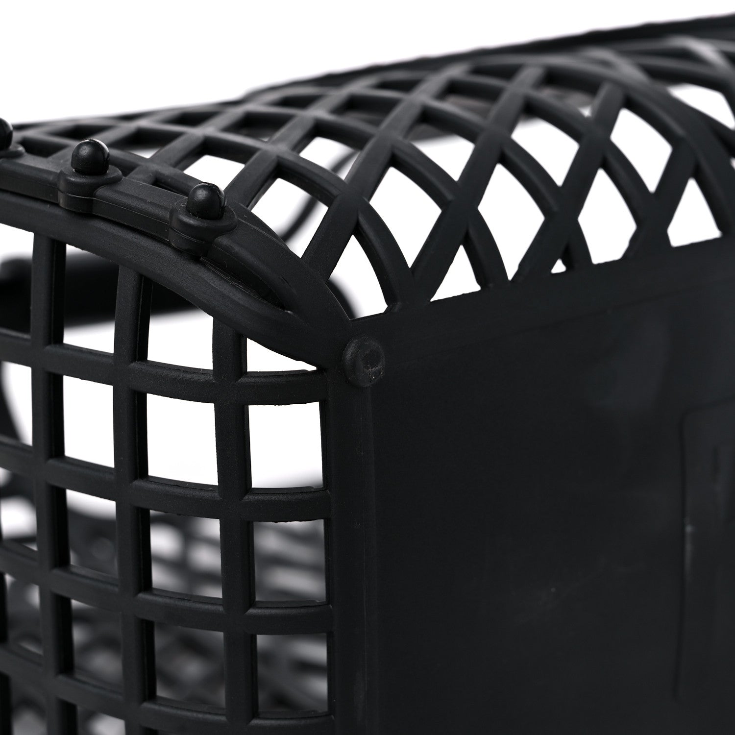 Fendi Recycled Plastic Vitello Liberty Matte Medium Fendi Basket Black Miele Scuro 7 of 13