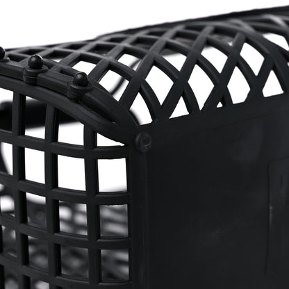 Fendi Recycled Plastic Vitello Liberty Matte Medium Fendi Basket Black Miele Scuro 7 of 13