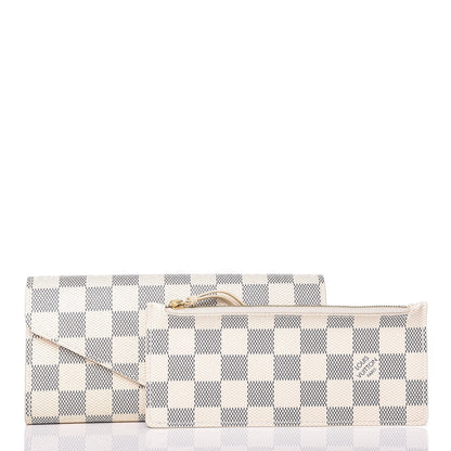 Louis Vuitton Damier Azur Josephine Wallet 3 of 9