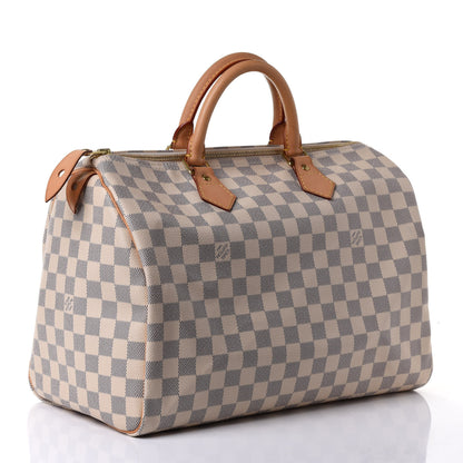 Louis Vuitton Damier Azur Speedy 35 2 of 4