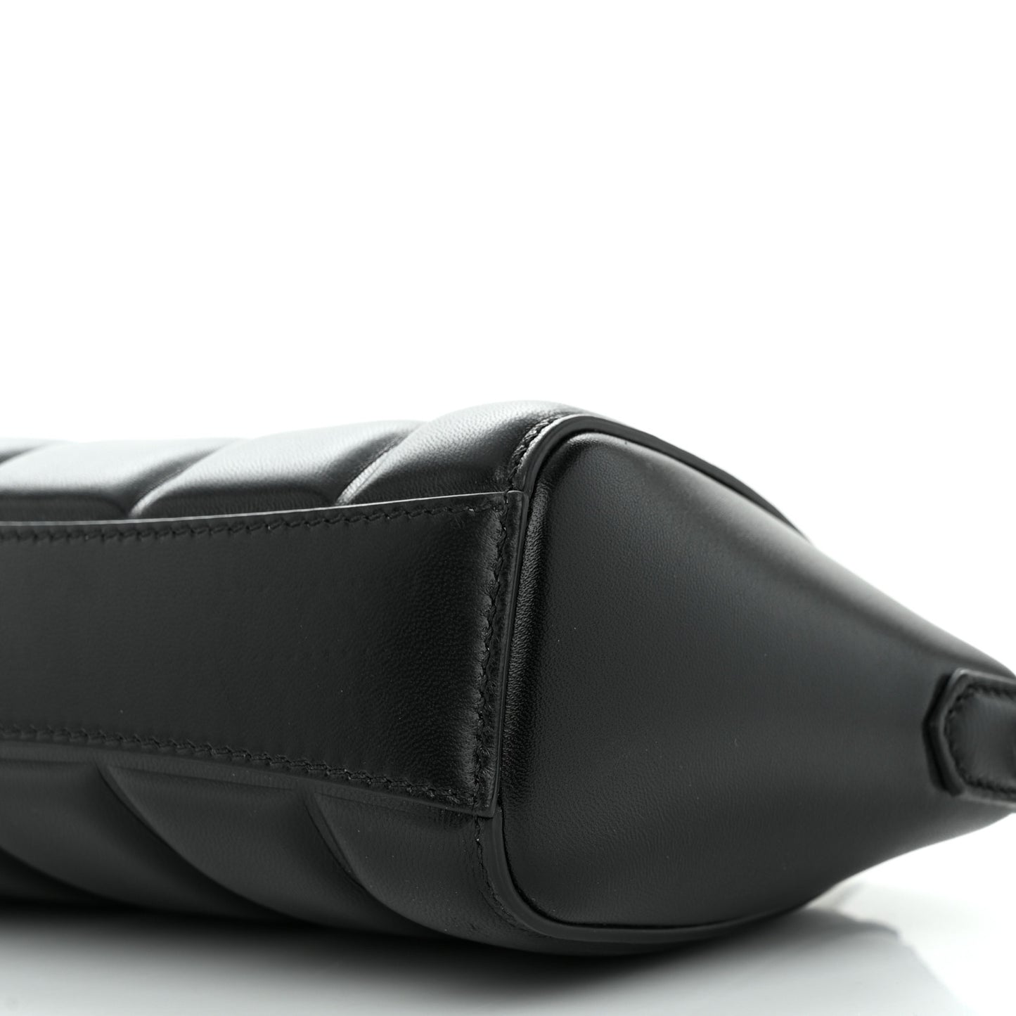 Lambskin XS Lock Antigona Shoulder Bag Black