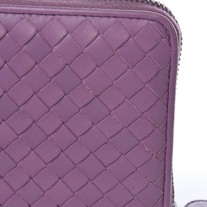 Bottega Veneta Nappa Intrecciato Zip Around Wallet Corot 10 of 12