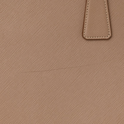 Prada Saffiano Lux Large Galleria Double Zip Tote Cammeo 10 of 11