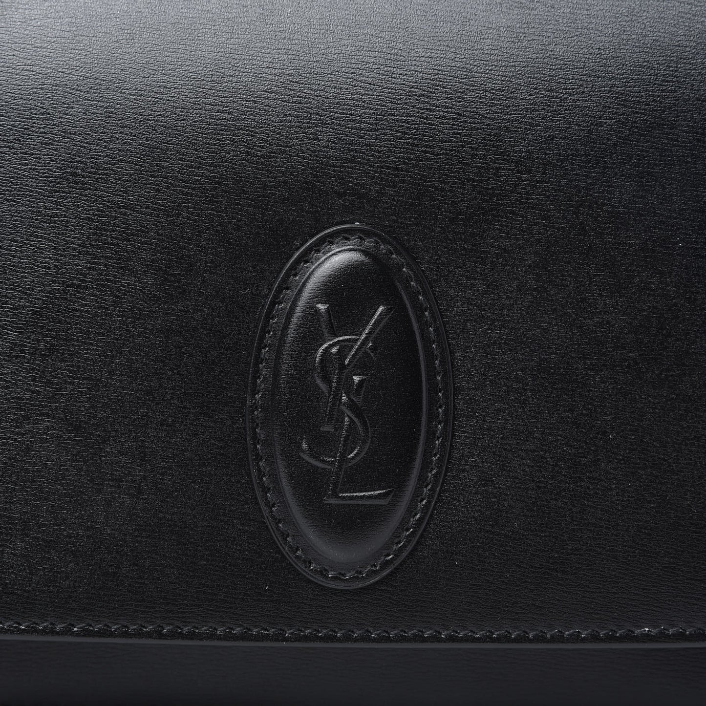 Calfskin Le 61 Shoulder Bag Black