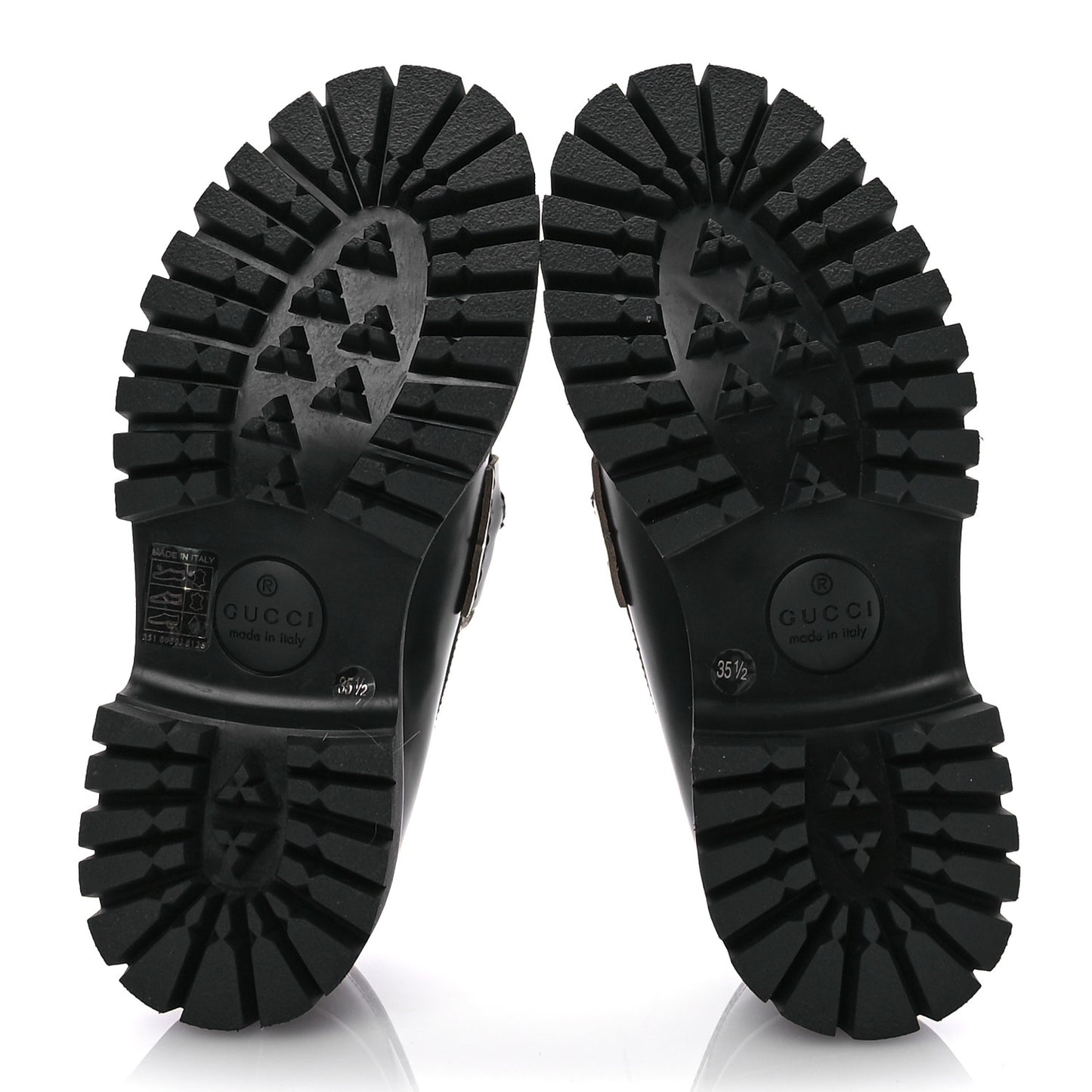 Cordovan Lux Womens Harald Horsebit 25mm Platform Loafers 35.5 Black