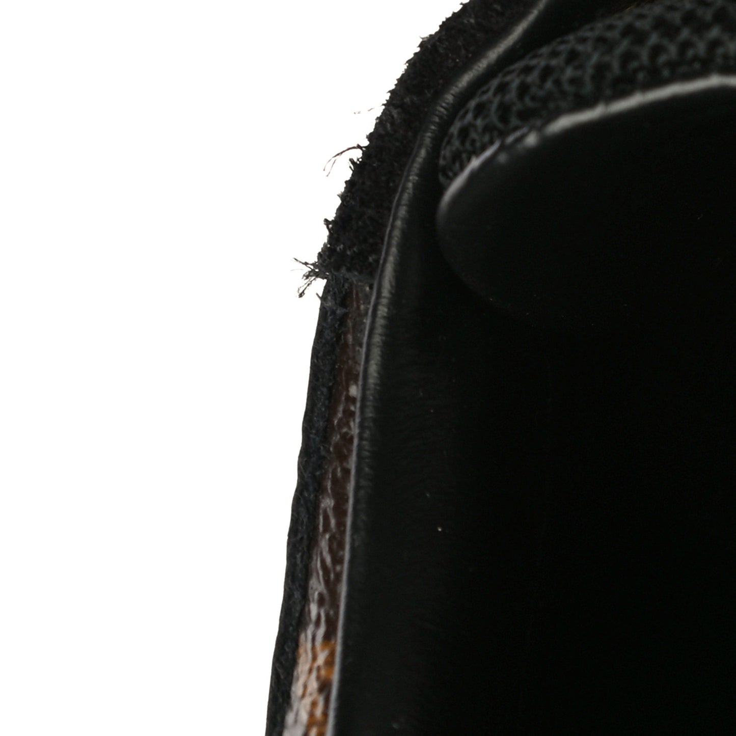 Suede Monogram Run Away Sneakers 37.5 Black