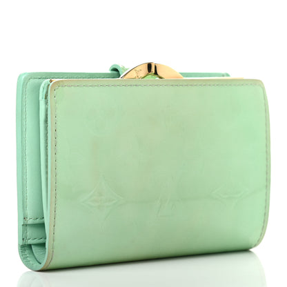 Louis Vuitton Vernis French Purse Wallet Peppermint 3 of 7