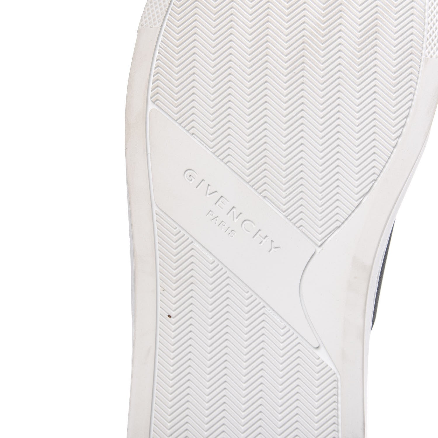 Givenchy Calfskin Band Logo Womens Urban Street Sneakers 37 White Black 7 of 9