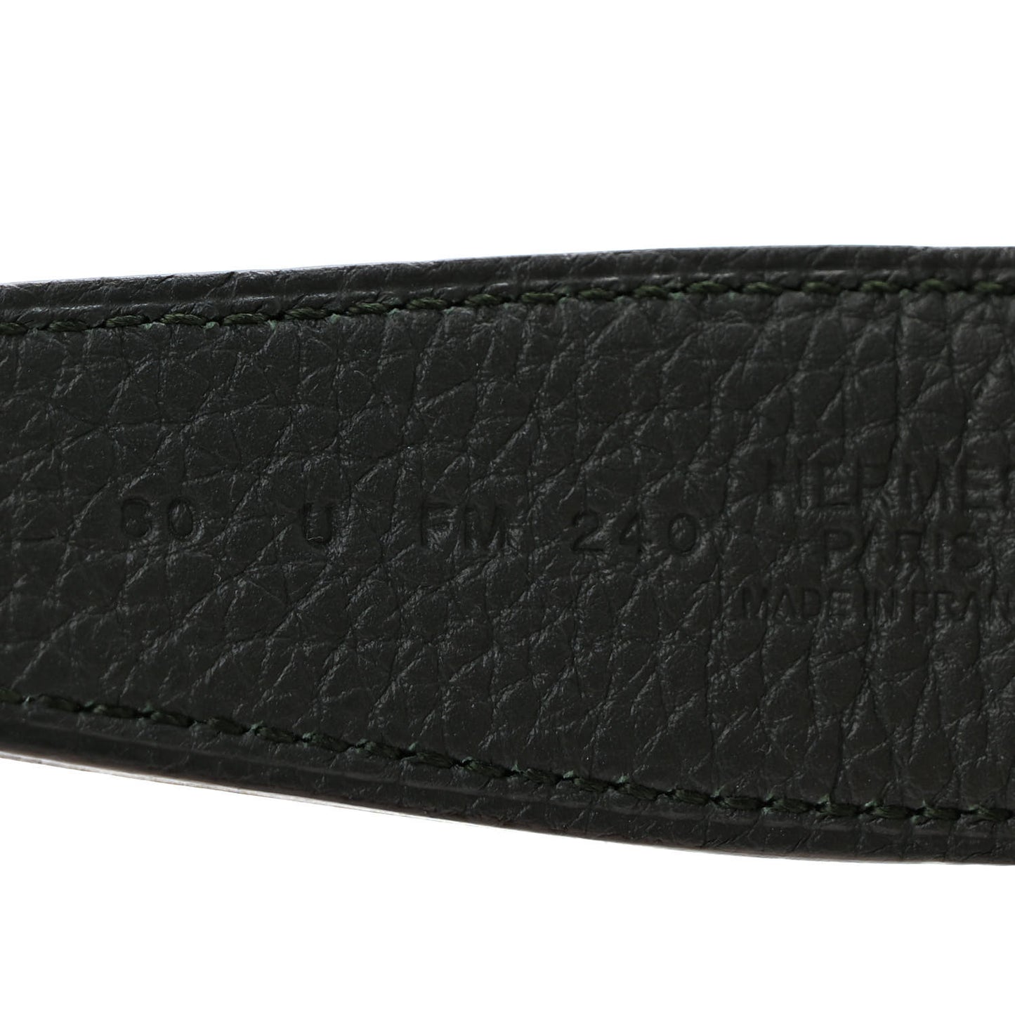 Box Togo So Black 32mm H Belt 80 32 Black Vert Fonce