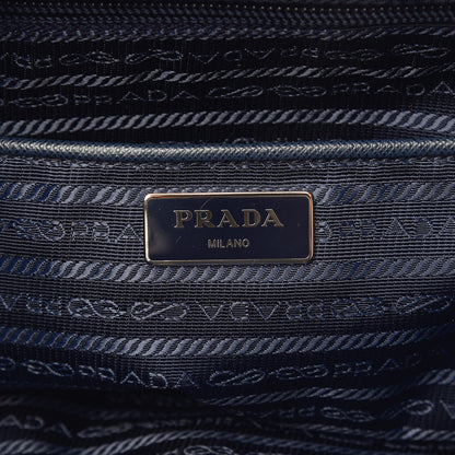 Prada Nylon Vela Saffiano Medium Cinch Backpack Baltico 6 of 8