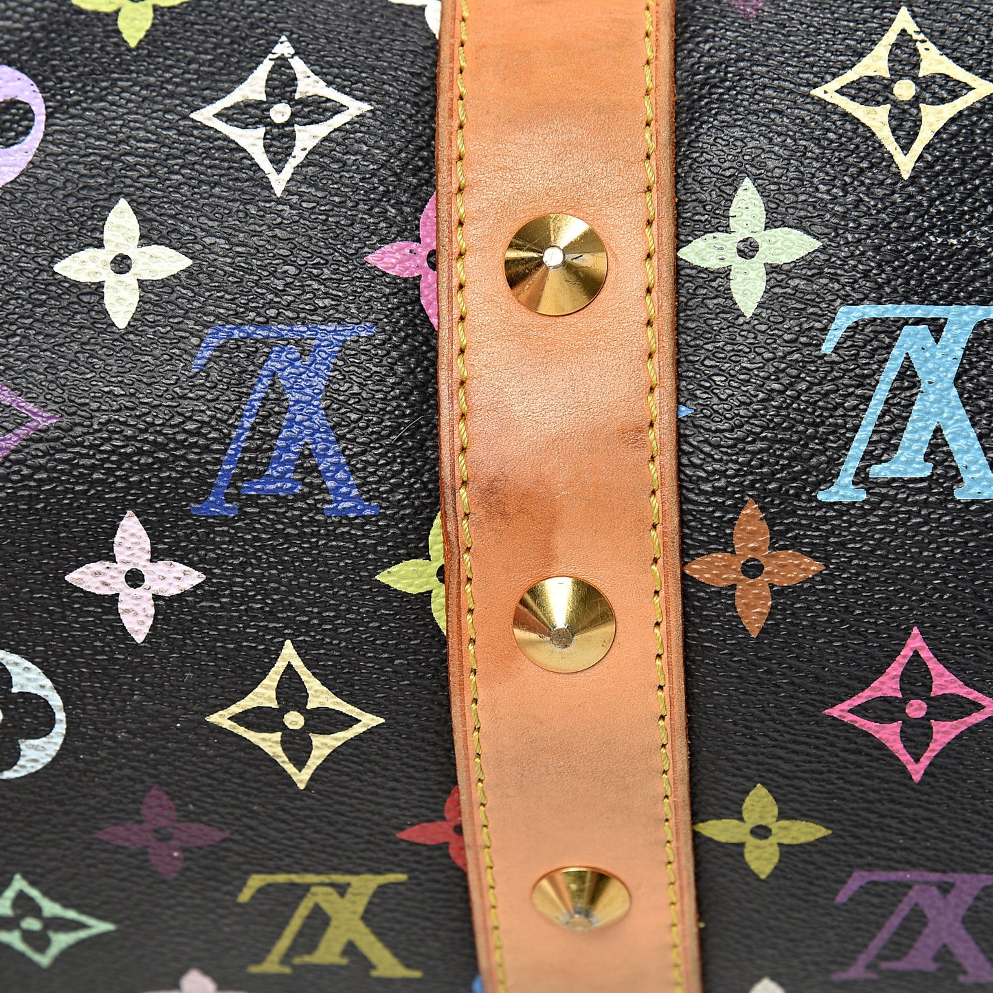 Monogram Multicolor Keepall 45 Black