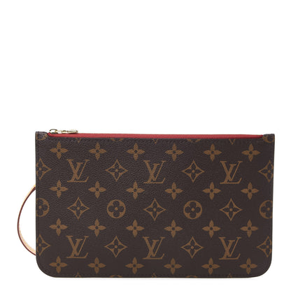 Louis Vuitton Monogram Neverfull MM GM Pochette Cherry 1 of 7