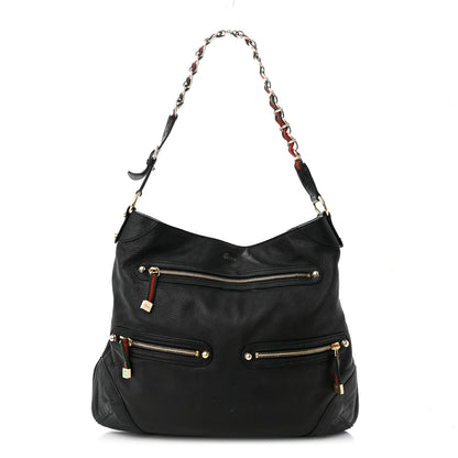 Gucci Calfskin Medium Capri Shoulder Bag Black 1 of 12