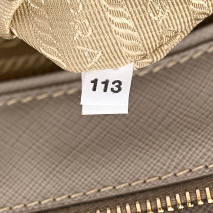 Prada Saffiano Large Galleria Double Zip Tote Argilla 8 of 22