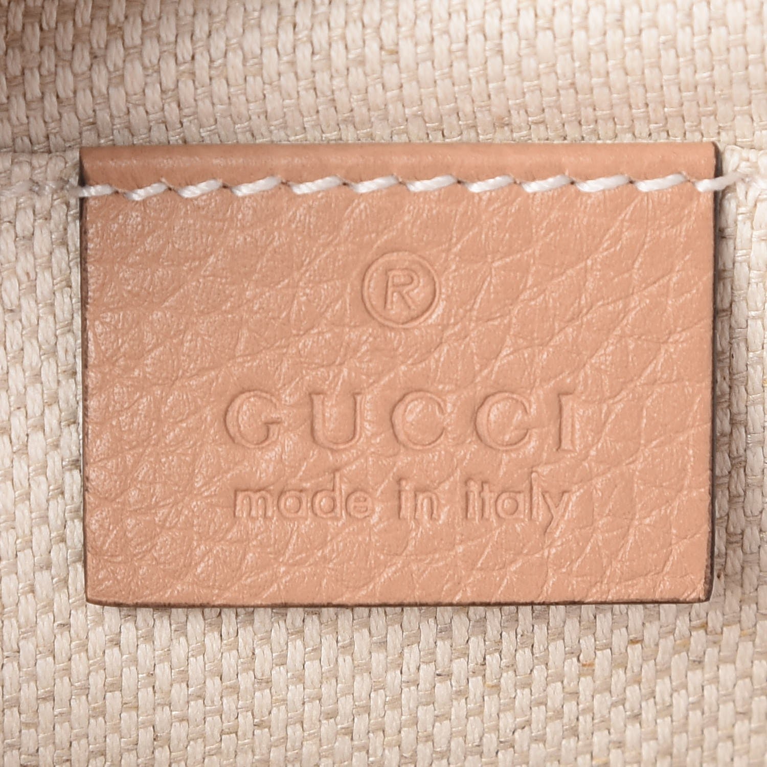 Gucci Pebbled Calfskin Small Soho Disco Bag Camelia 6 of 8