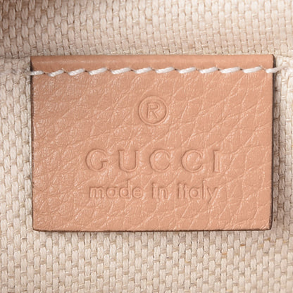 Gucci Pebbled Calfskin Small Soho Disco Bag Camelia 6 of 8