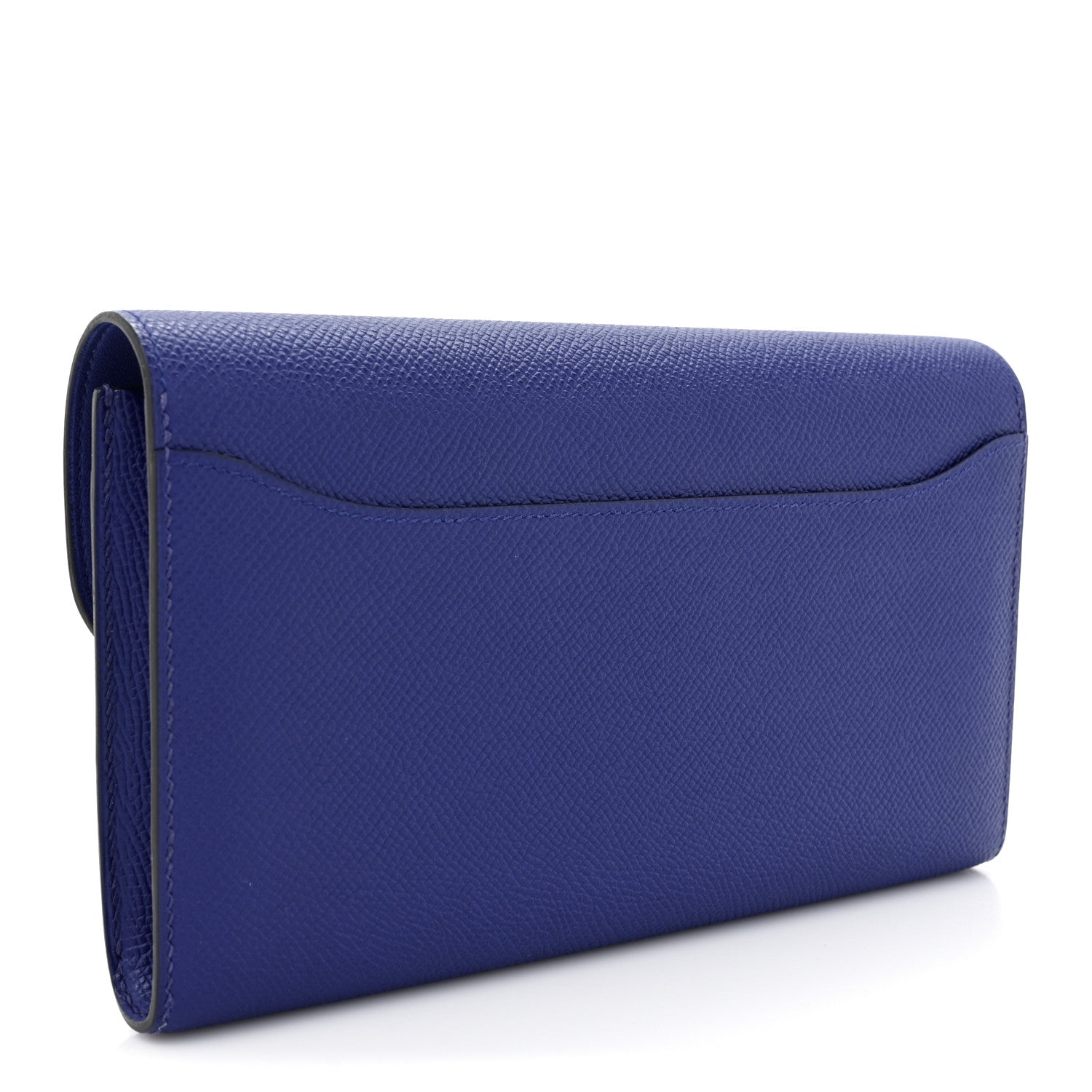 Hermes Epsom Constance Long Wallet Bleu Electrique 3 of 18