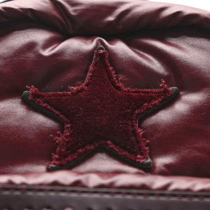 Stella McCartney Polyamide Falabella Go Glitter Stars Backpack Burgundy 12 of 12