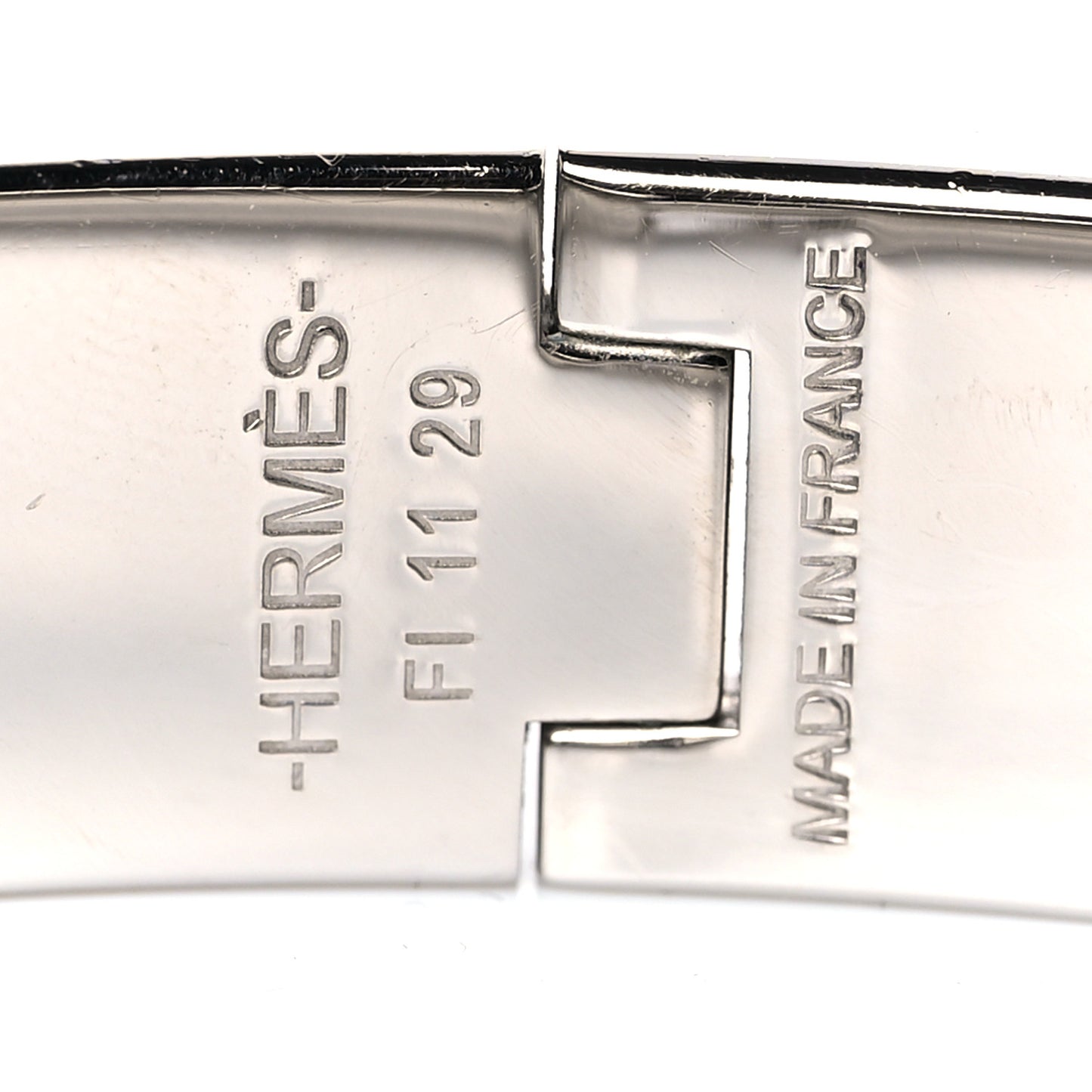 Enamel Narrow Clic Clac H Bracelet PM Rose Dragee