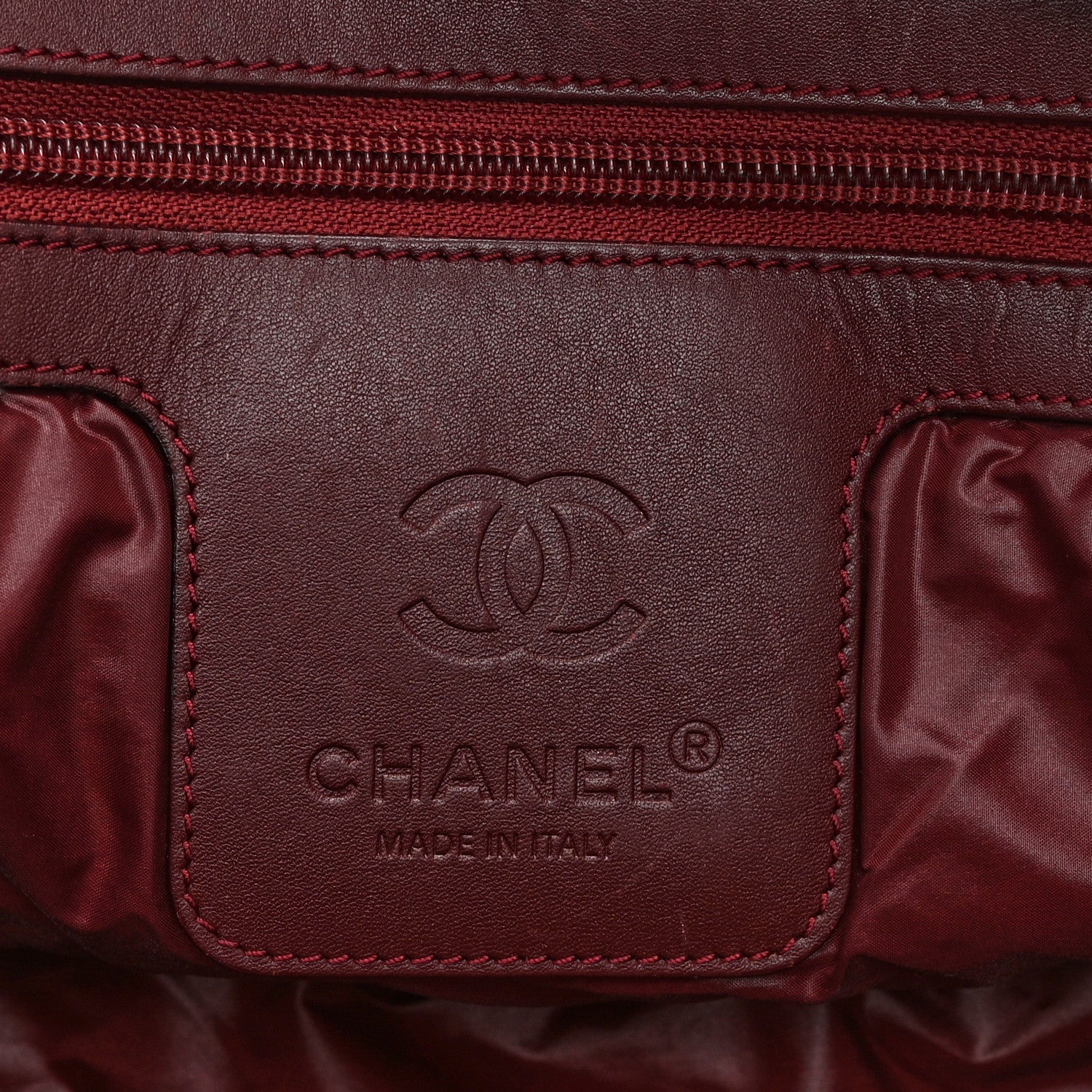 Chanel Nylon Quilted Large Coco Cocoon Tote Black 6 of 10