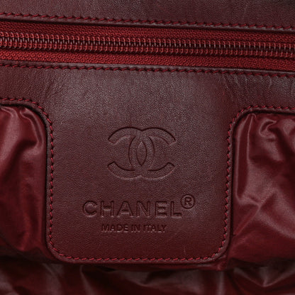 Chanel Nylon Quilted Large Coco Cocoon Tote Black 6 of 10