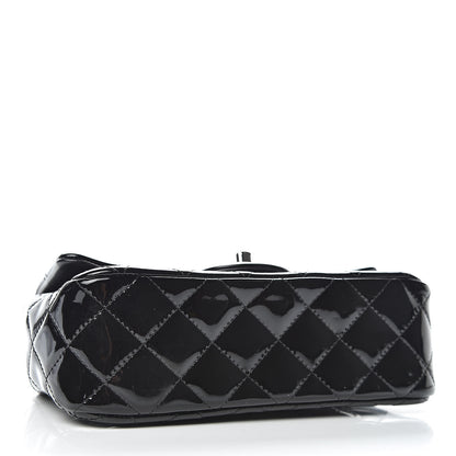 Chanel Patent Calfskin Quilted Mini Rectangular Flap Black 4 of 10