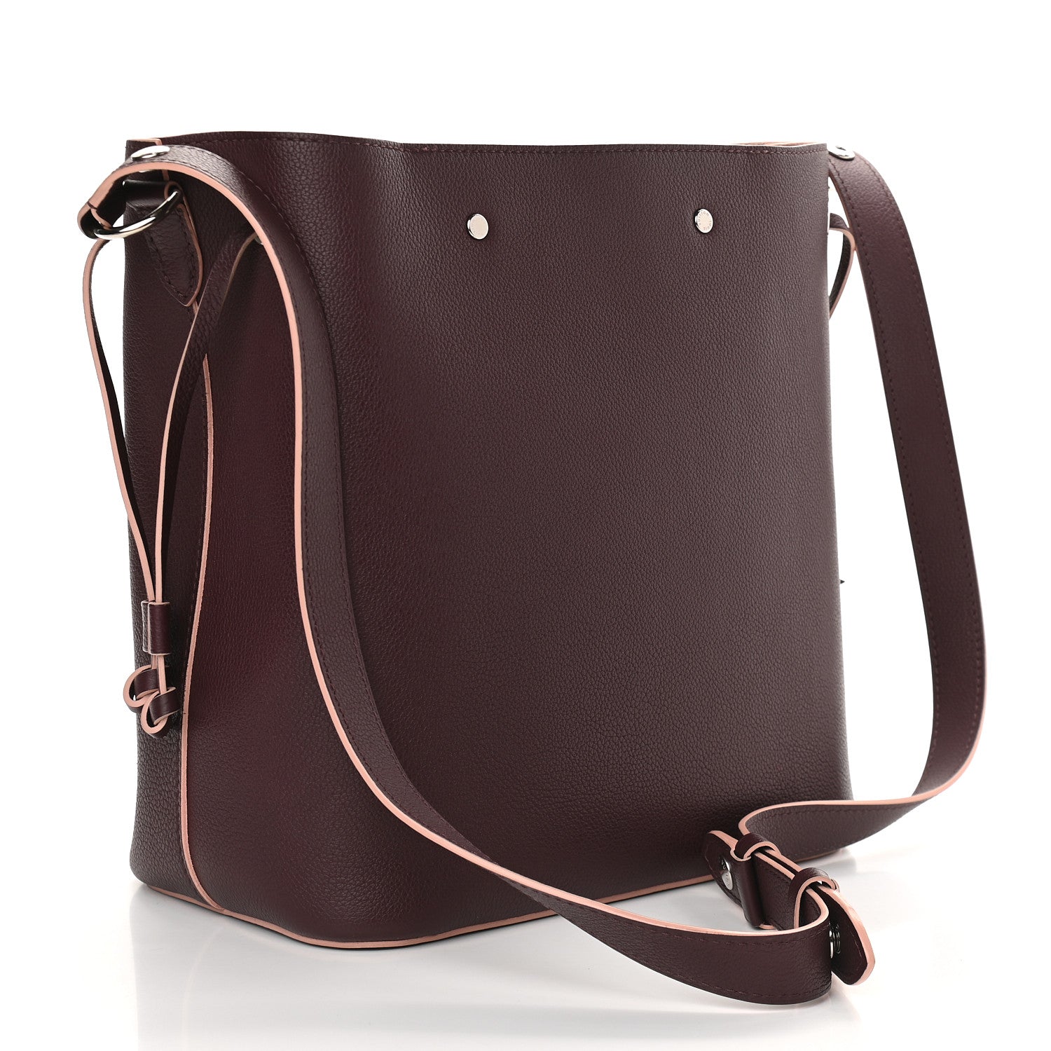 Louis Vuitton Calfskin Lockme Bucket Prune 3 of 9
