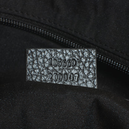 Gucci Crystal Monogram Large Travel Hobo Beige Brown 7 of 8