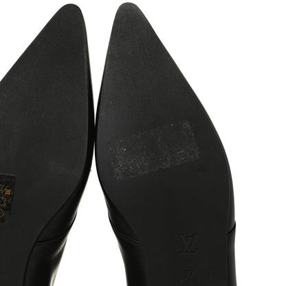 Louis Vuitton Calfskin Monogram Jumble Flat Ankle Boots 37 Black 11 of 11