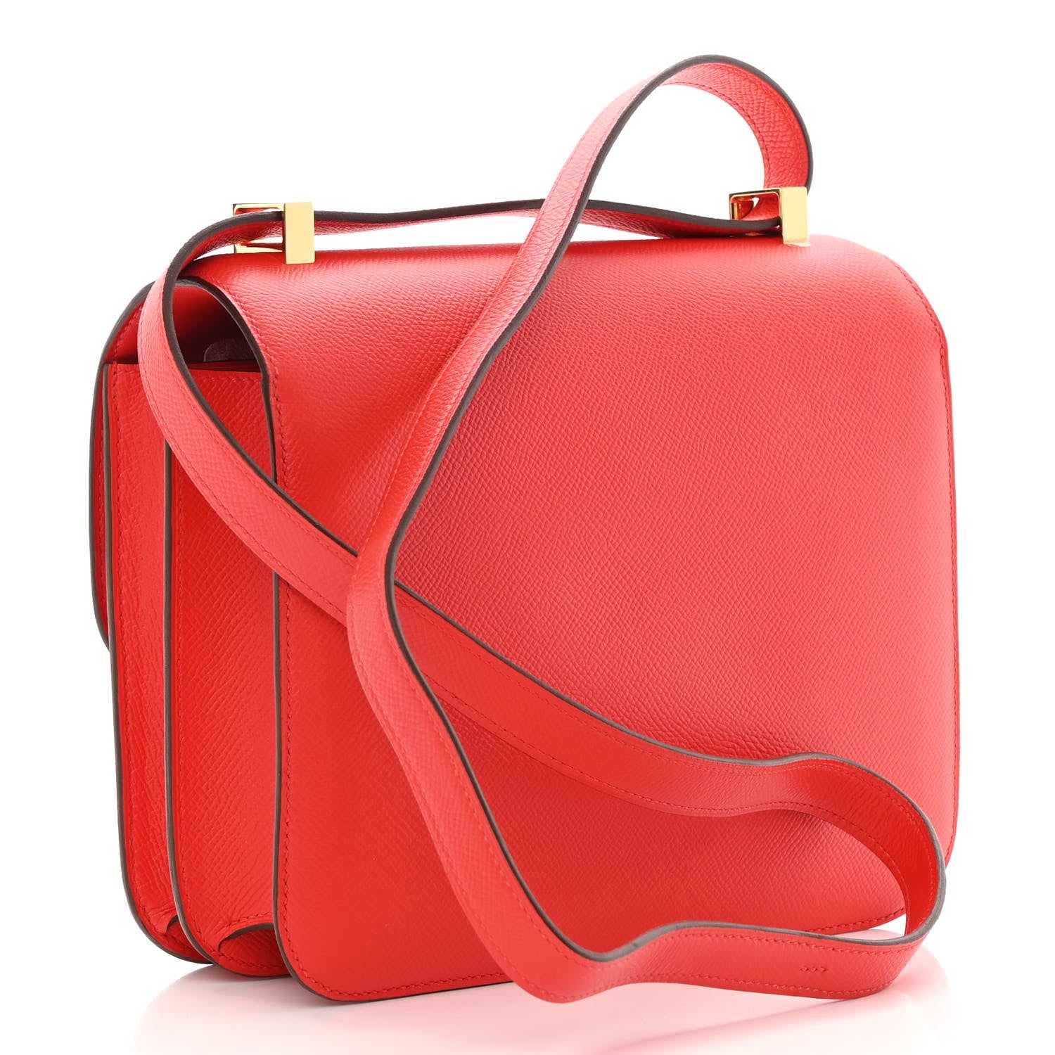 Hermes Epsom Constance 24 Rouge Casaque 3 of 16