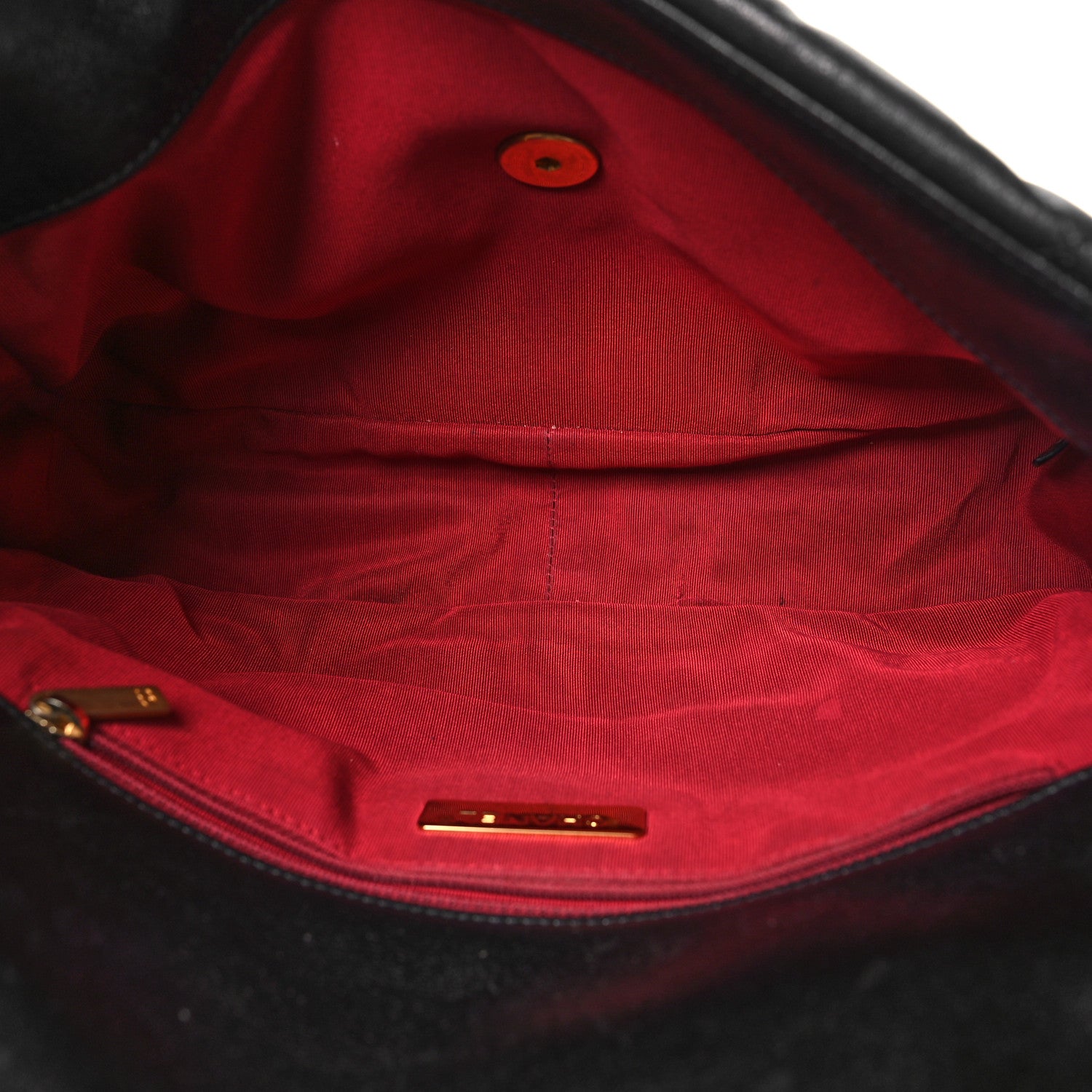 Chanel Lambskin Quilted Large Chanel 19 Flap Black 5 of 12