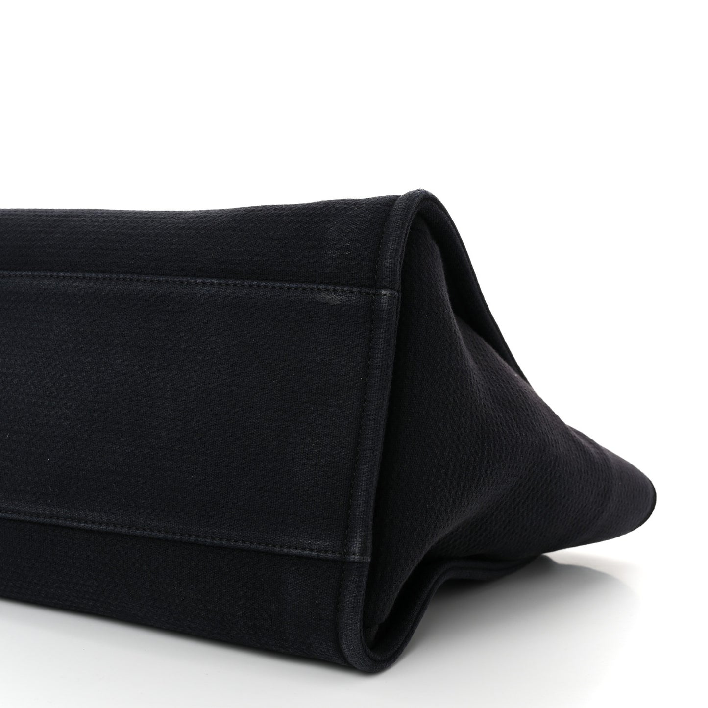 Mixed Fibers Medium Deauville Tote Dark Blue