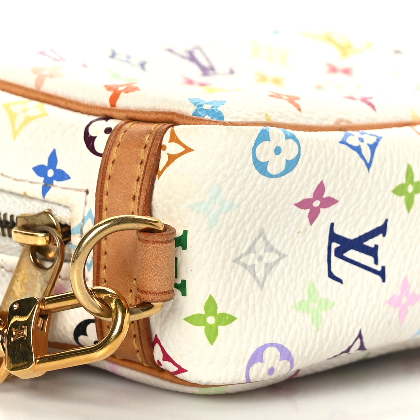 Monogram Multicolor Trousse Wapity White