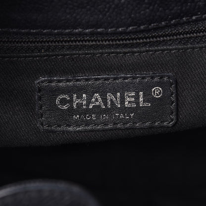Chanel Caviar Petit Shopping Tote PST Black 7 of 14