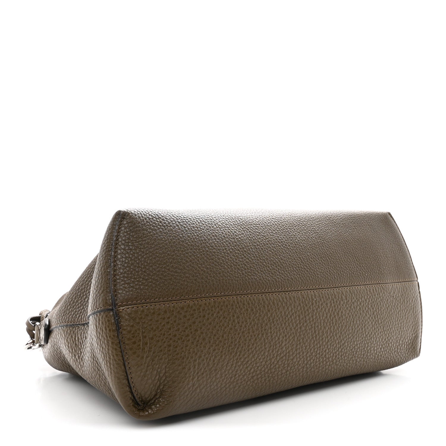 Fendi Cuoio Romano Selleria Large By The Way Boston Bag Wood 4 of 9