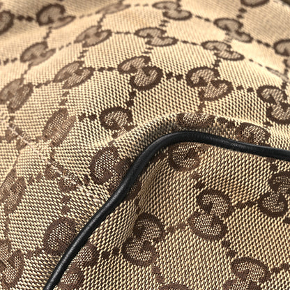 Gucci Monogram Medium Sukey Boston Bag Black 12 of 14
