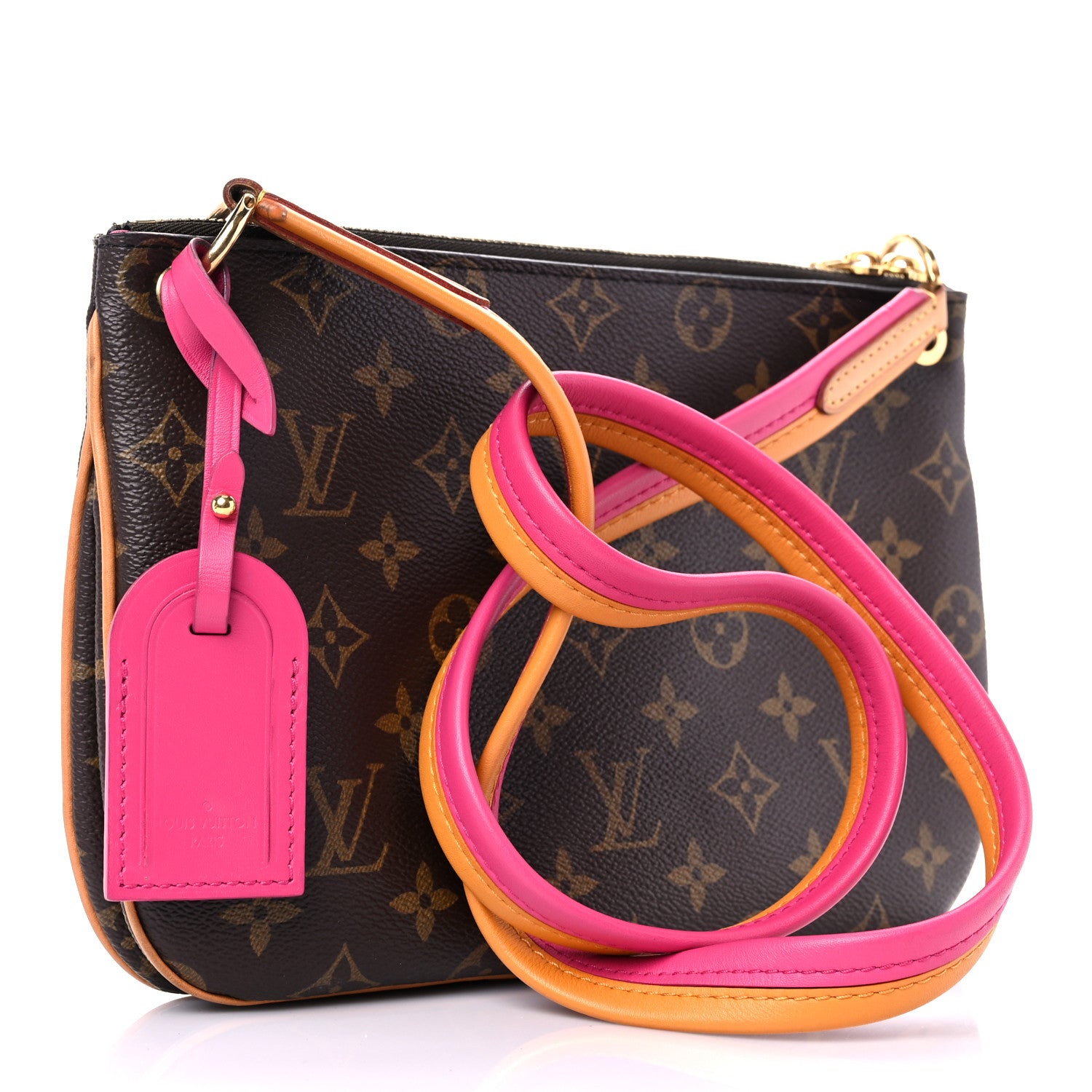 Louis Vuitton Monogram Lorette Hot Pink 3 of 14