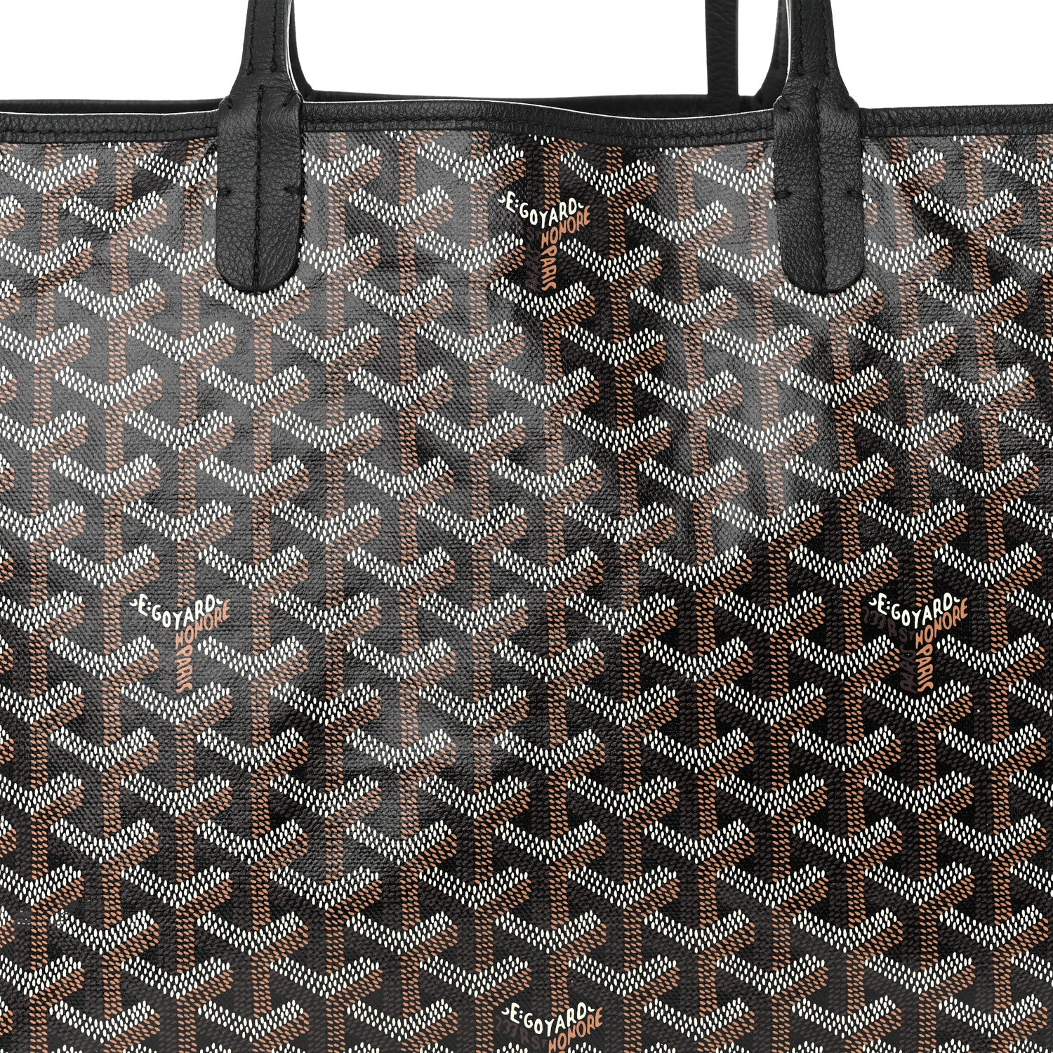 Goyard Goyardine Saint Louis PM Black 10 of 12