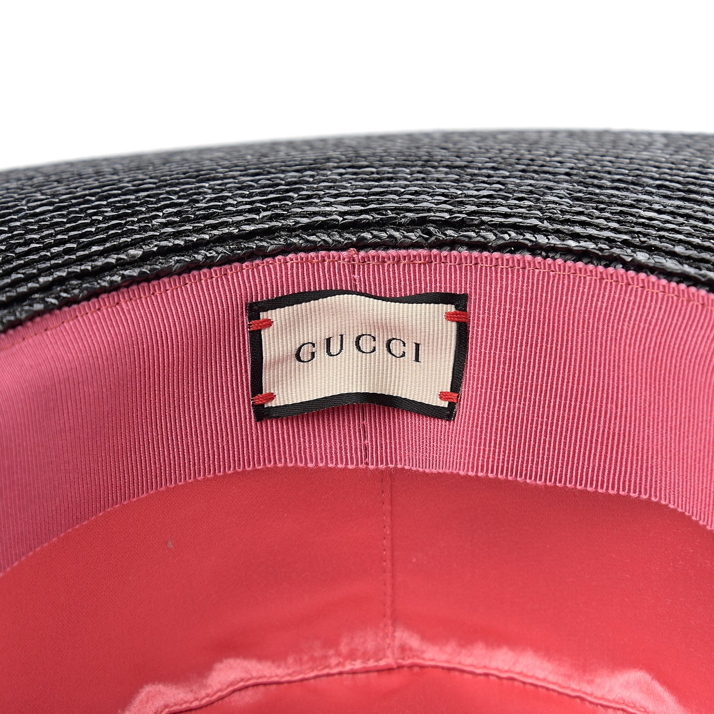 Straw Pearl Embellished Notte Hat S 56