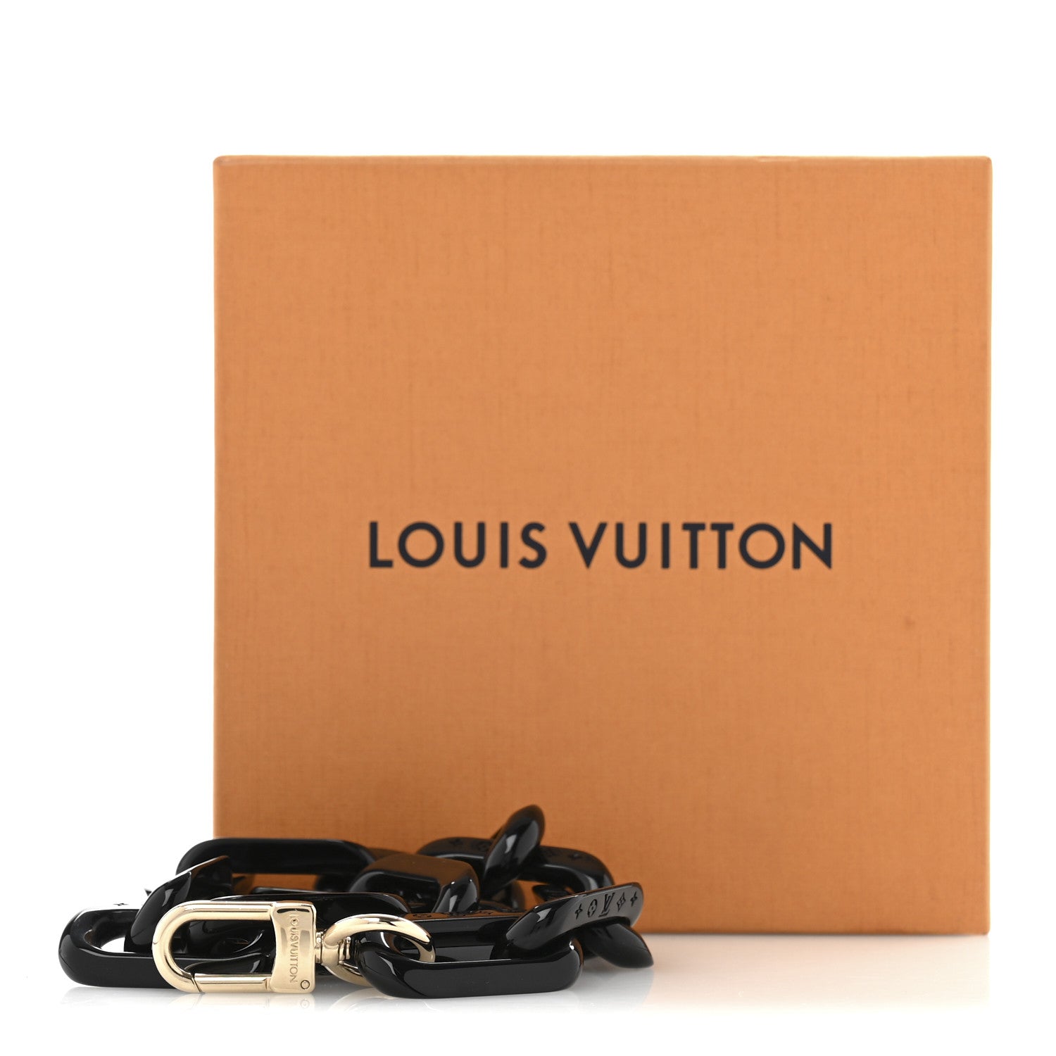 Louis Vuitton Resin Coussin MM Chain Strap Black 5 of 5