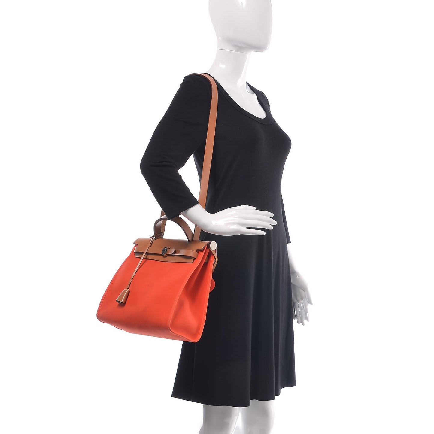 Vache Hunter Toile Herbag Zip 31 PM Orange
