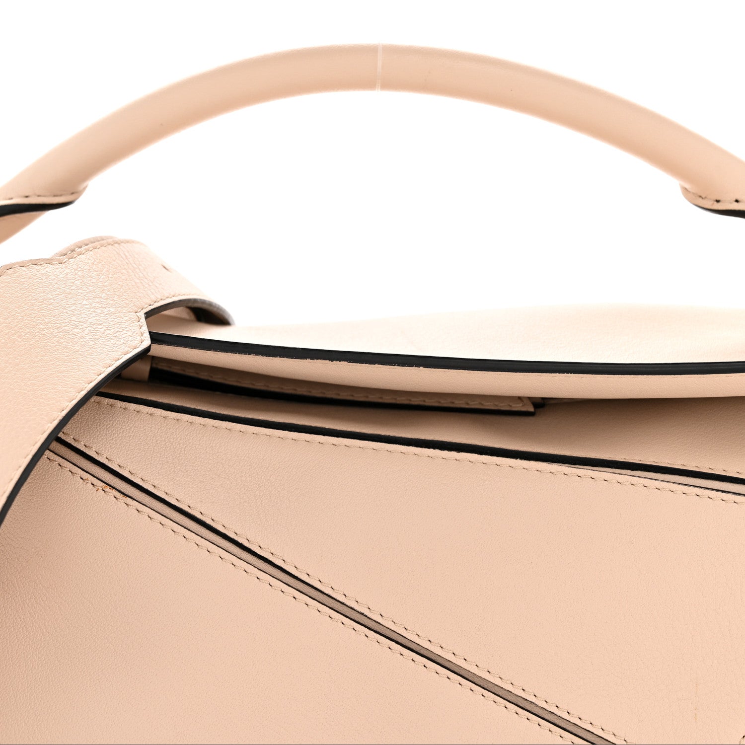 Loewe Calfskin Small Puzzle Bag Ash 8 of 13