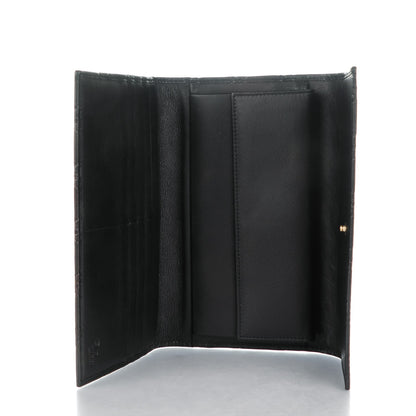 Gucci Guccissima Continental Flap Wallet Black 5 of 7